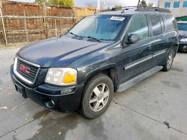 1GKET16S556195646 - 2005 GMC ENVOY XL GRAY photo 2