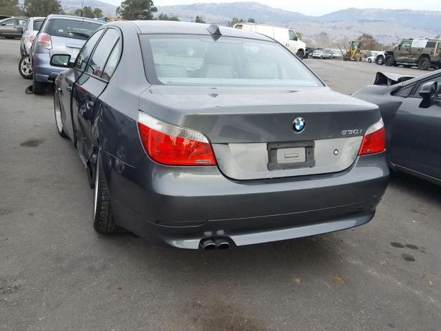 WBANA73555B815547 - 2005 BMW 530 I GREEN photo 3