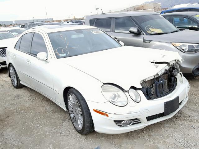 WDBUF72X68B223080 - 2008 MERCEDES-BENZ E 550 WHITE photo 1