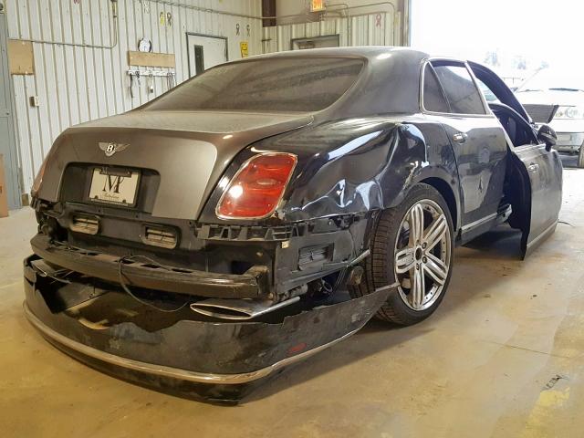 SCBBB7ZH9CC016790 - 2012 BENTLEY MULSANNE BLACK photo 4