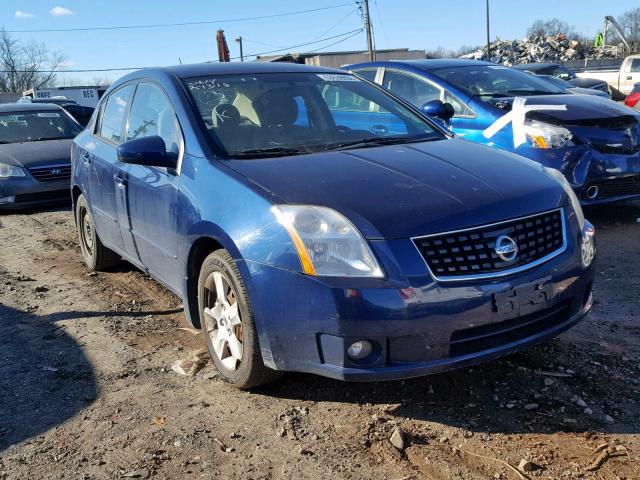 3N1AB61E49L639920 - 2009 NISSAN SENTRA 2.0 BLUE photo 1