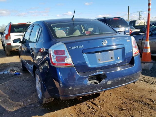 3N1AB61E49L639920 - 2009 NISSAN SENTRA 2.0 BLUE photo 3