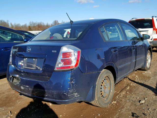 3N1AB61E49L639920 - 2009 NISSAN SENTRA 2.0 BLUE photo 4