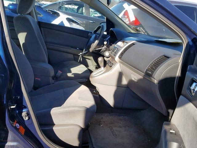 3N1AB61E49L639920 - 2009 NISSAN SENTRA 2.0 BLUE photo 5