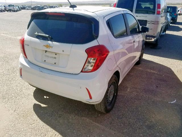 KL8CB6SA9HC752265 - 2017 CHEVROLET SPARK LS WHITE photo 4