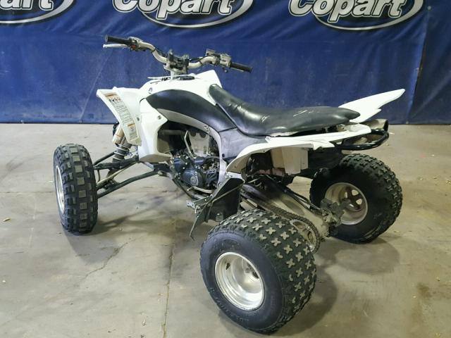 JY4AJ37Y1CC009225 - 2012 YAMAHA YFZ450 R WHITE photo 3