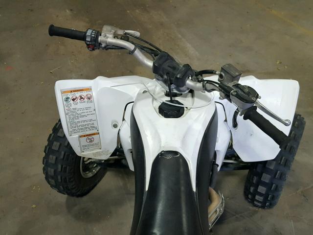 JY4AJ37Y1CC009225 - 2012 YAMAHA YFZ450 R WHITE photo 5