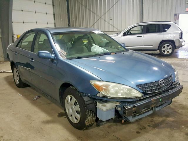 4T1BE30K53U725809 - 2003 TOYOTA CAMRY LE BLUE photo 1