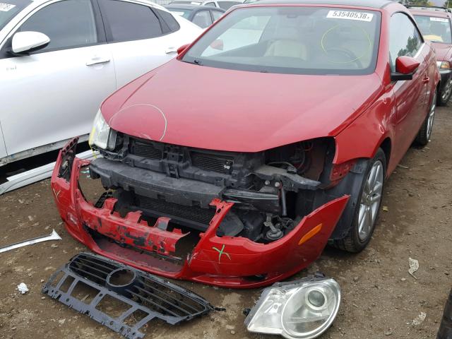 WVWFA71F99V021027 - 2009 VOLKSWAGEN EOS LUX 红色 照片 2