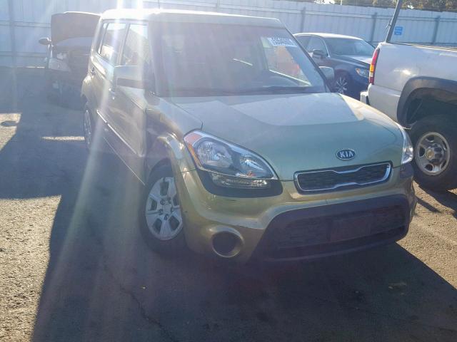 KNDJT2A57C7439872 - 2012 KIA SOUL GREEN photo 1