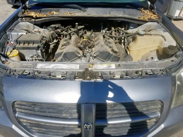 2D8FV47T97H781398 - 2007 DODGE MAGNUM SE BLUE photo 7