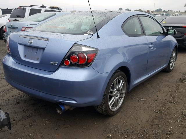 JTKDE167780256573 - 2008 TOYOTA SCION TC 蓝色 照片 4