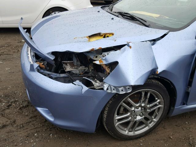 JTKDE167780256573 - 2008 TOYOTA SCION TC 蓝色 照片 9