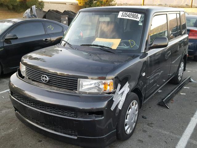 JTLKT324264089593 - 2006 TOYOTA SCION XB Графитовый фото 2
