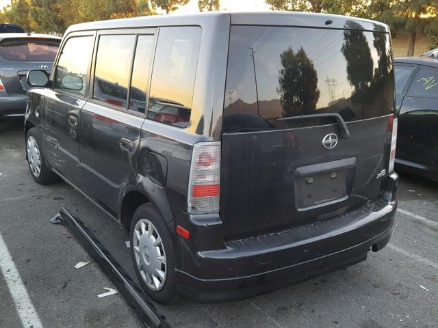 JTLKT324264089593 - 2006 TOYOTA SCION XB Графитовый фото 3