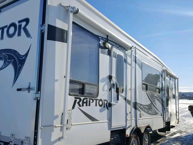 4YDT30F27DR800371 - 2013 KEYSTONE RAPTOR WHITE photo 4