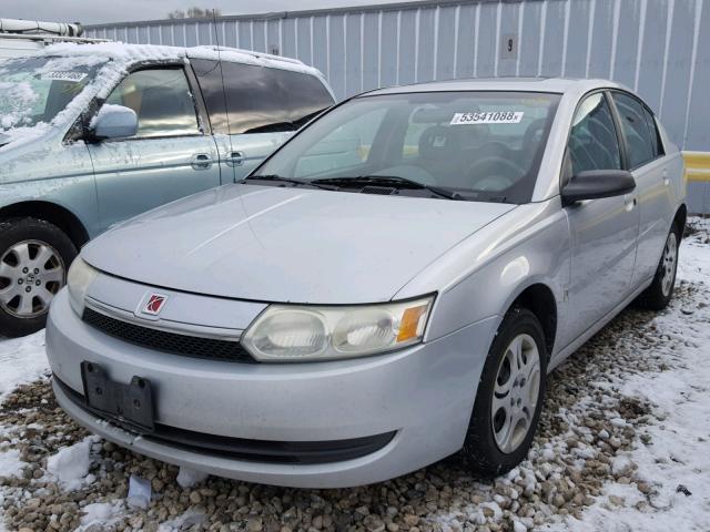 1G8AJ52F43Z145827 - 2003 SATURN ION LEVEL SILVER photo 2