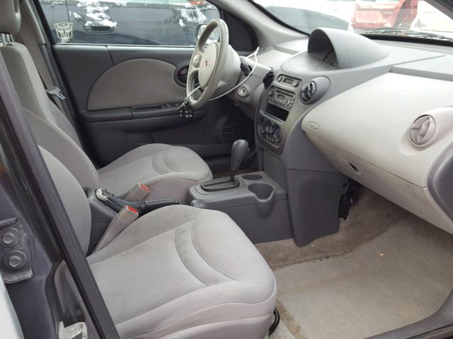 1G8AJ52F43Z145827 - 2003 SATURN ION LEVEL SILVER photo 5