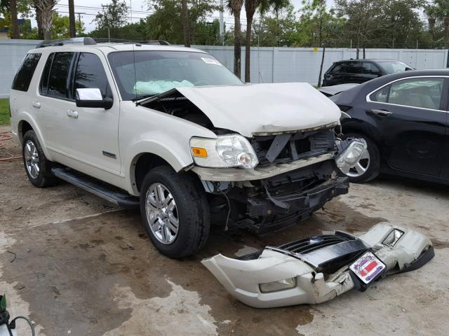 1FMEU75836UA99959 - 2006 FORD EXPLORER L WHITE photo 1