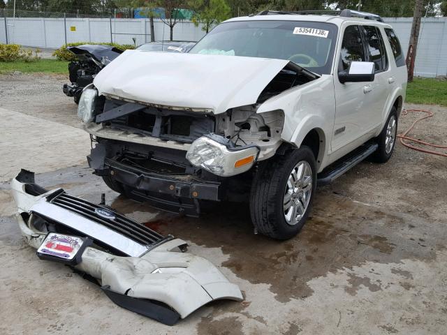 1FMEU75836UA99959 - 2006 FORD EXPLORER L WHITE photo 2