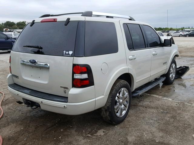 1FMEU75836UA99959 - 2006 FORD EXPLORER L WHITE photo 4