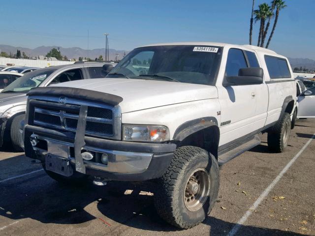 3B7KF23W7XG233396 - 1999 DODGE RAM 2500 WHITE photo 2