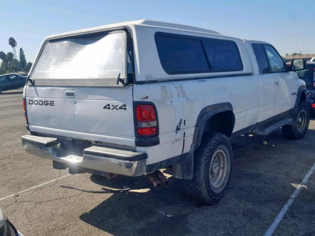 3B7KF23W7XG233396 - 1999 DODGE RAM 2500 WHITE photo 4