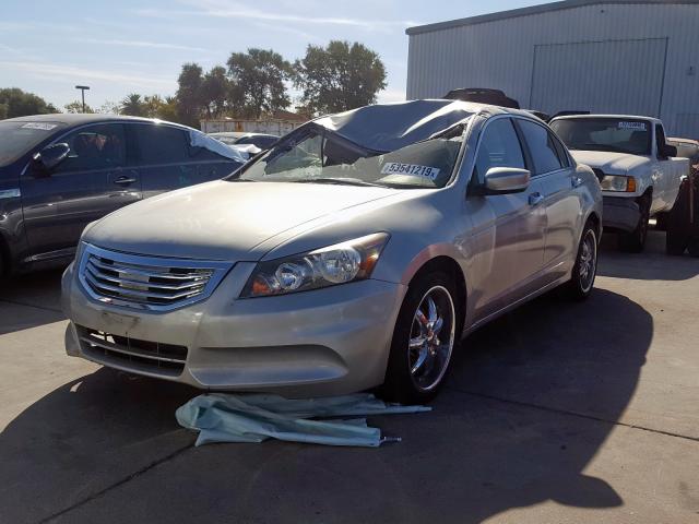 1HGCP2F38BA104384 - 2011 HONDA ACCORD LX SILVER photo 2