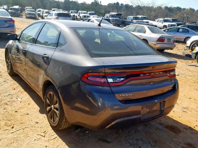 1C3CDFBB4ED746104 - 2014 DODGE DART SXT GRAY photo 3