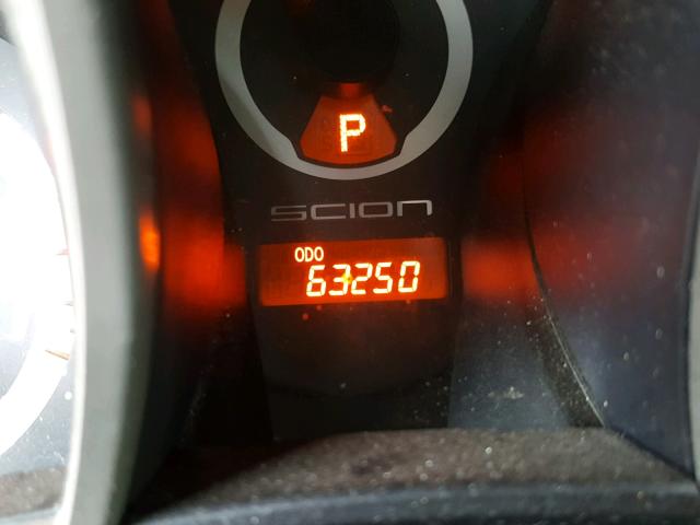 JTKJF5C79D3055889 - 2013 TOYOTA SCION TC შავი ფოტო 8