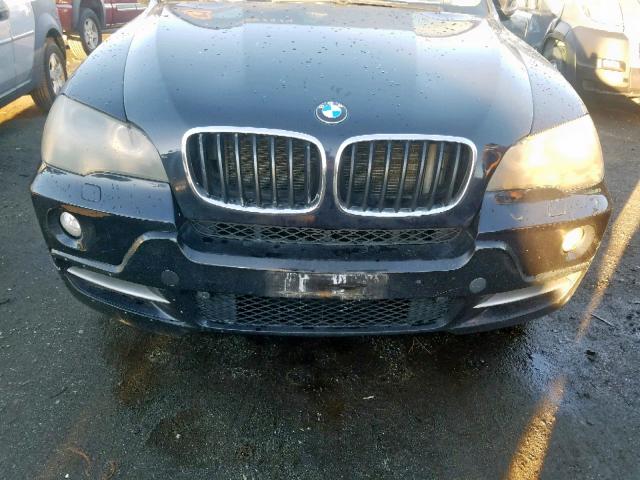 5UXFE43588L021892 - 2008 BMW X5 3.0I BLUE photo 7