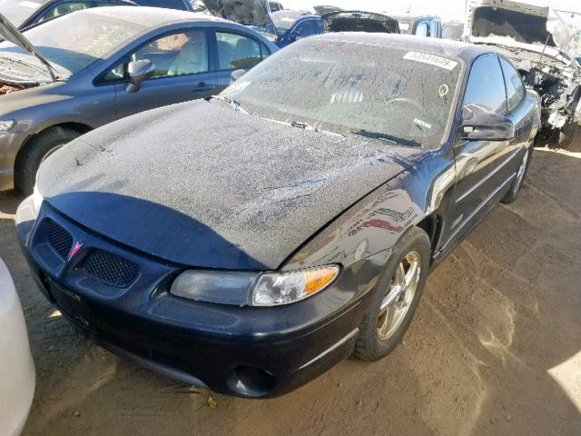 1G2WR1214XF298561 - 1999 PONTIAC GRAND PRIX BLACK photo 2