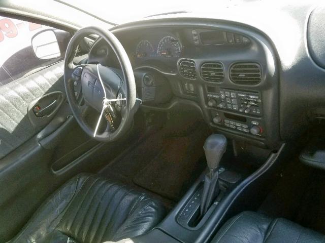 1G2WR1214XF298561 - 1999 PONTIAC GRAND PRIX BLACK photo 9