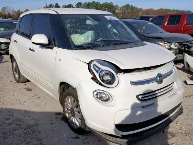 ZFBCFABHXGZ038185 - 2016 FIAT 500L EASY WHITE photo 1