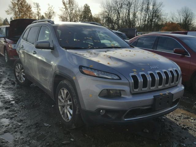 1C4PJMDB9GW152204 - 2016 JEEP CHEROKEE L SILVER photo 1