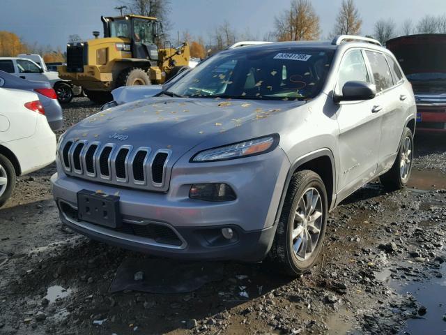 1C4PJMDB9GW152204 - 2016 JEEP CHEROKEE L SILVER photo 2