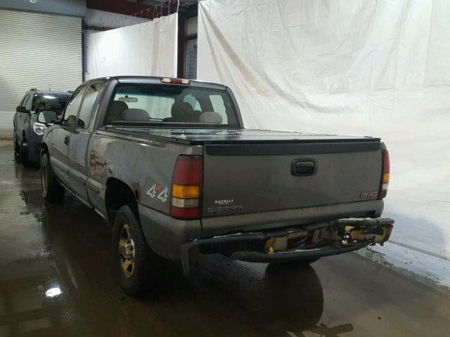 2GTEK19V5Y1264982 - 2000 GMC NEW SIERRA GRAY photo 3