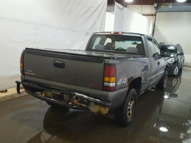 2GTEK19V5Y1264982 - 2000 GMC NEW SIERRA GRAY photo 4