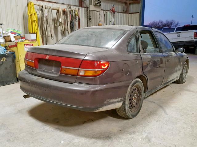 1G8JU52F7YY627793 - 2000 SATURN LS1 BROWN photo 4