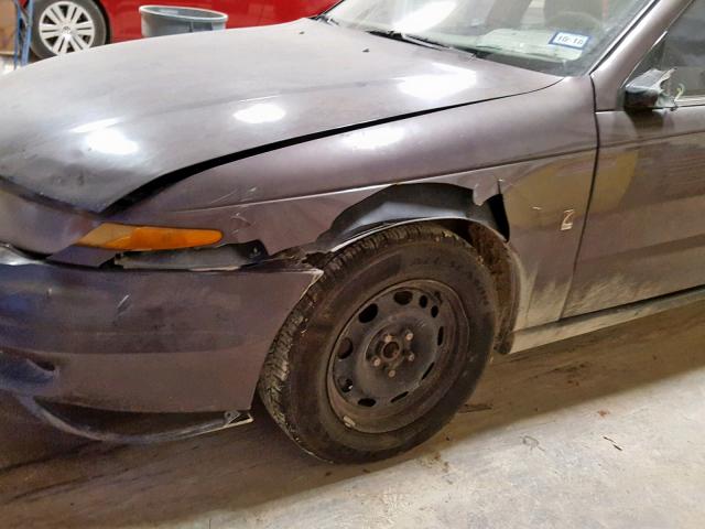 1G8JU52F7YY627793 - 2000 SATURN LS1 BROWN photo 9