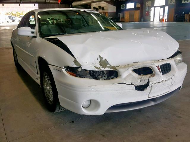 1G2WP12K2WF214203 - 1998 PONTIAC GRAND PRIX WHITE photo 1