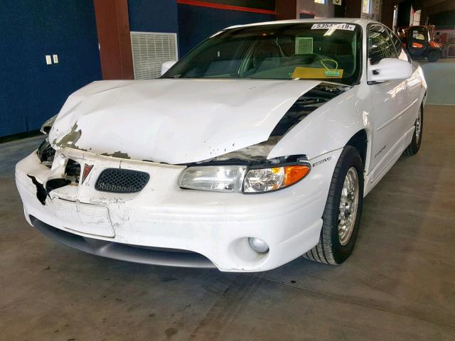 1G2WP12K2WF214203 - 1998 PONTIAC GRAND PRIX WHITE photo 2