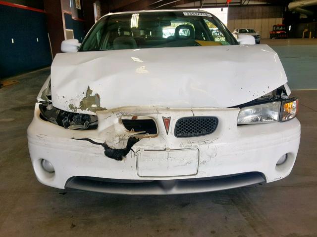 1G2WP12K2WF214203 - 1998 PONTIAC GRAND PRIX WHITE photo 9