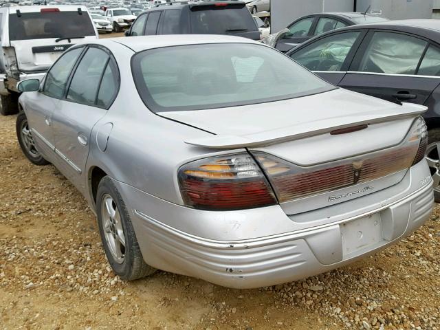 1G2HX54K614155903 - 2001 PONTIAC BONNEVILLE SILVER photo 3