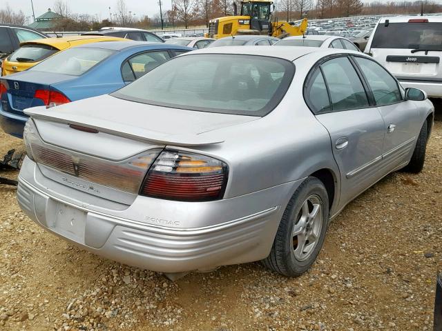 1G2HX54K614155903 - 2001 PONTIAC BONNEVILLE SILVER photo 4