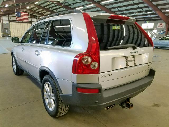 YV1CZ852051180765 - 2005 VOLVO XC90 V8 SILVER photo 3