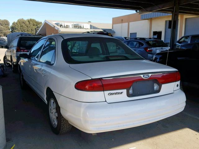 1FALP6535WK166760 - 1998 FORD CONTOUR BA WHITE photo 3