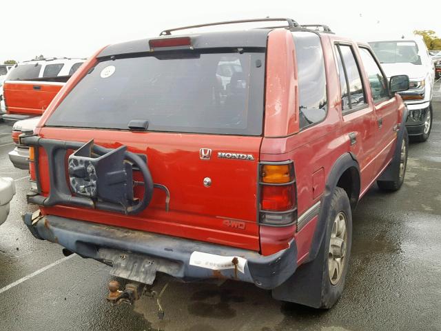 4S6CM58V5V4406177 - 1997 HONDA PASSPORT E 红色 照片 4