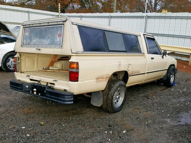 JT4RN55D3F0128727 - 1985 TOYOTA PICKUP 1/2 BEIGE photo 4