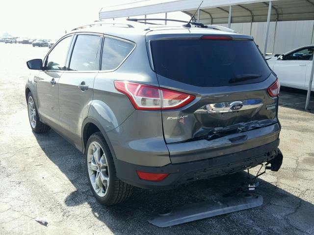 1FMCU0J97EUE57382 - 2014 FORD ESCAPE TIT CHARCOAL photo 3